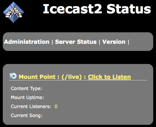 Icecast Servers - Internet Radio Hosting